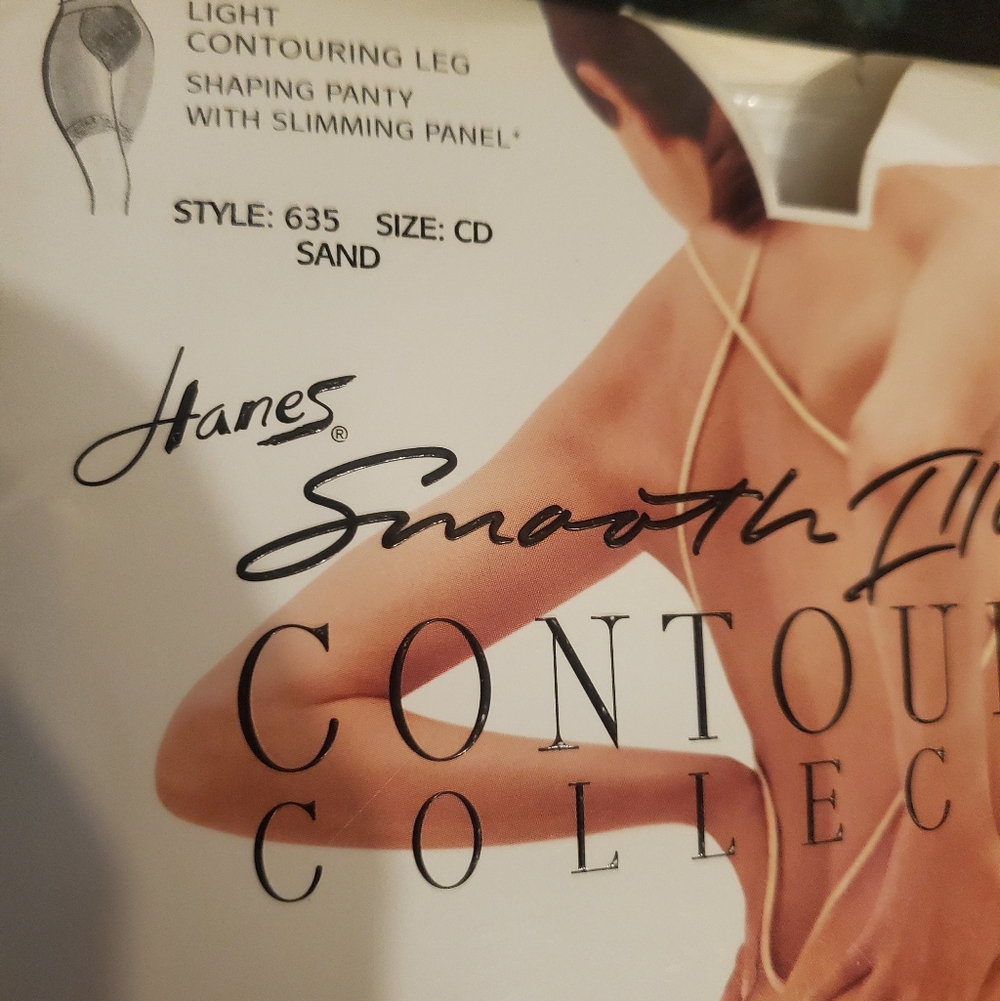 Vintage 90s Hanes Smooth Illusions Contour Collection Shaping Panty